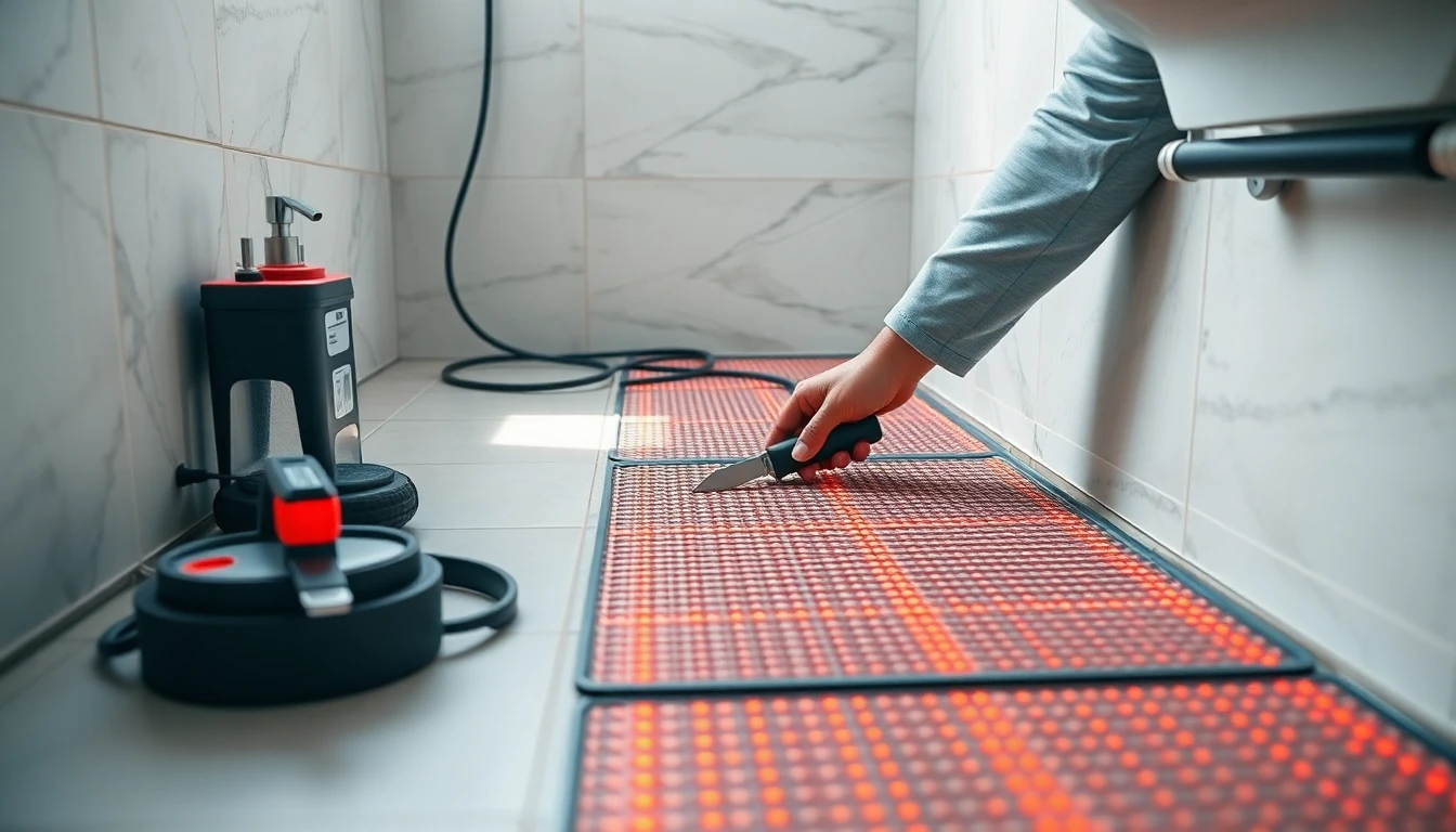 Heated Flooring Installation